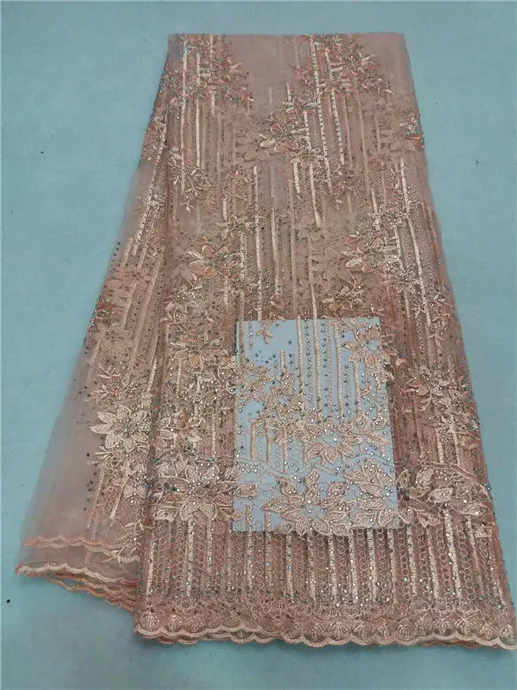 Черная серая африканская кружевная ткань 2018 высококачественный каменный