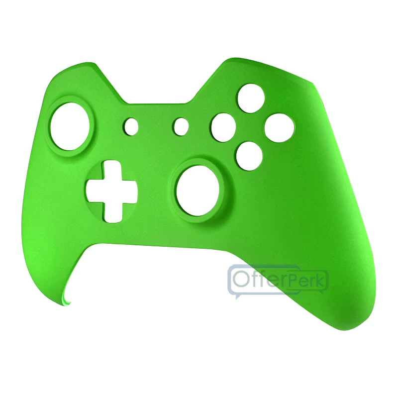Пользовательский мягкий сенсорный Зеленый Игровой чехол Лицевая панель для Xbox One