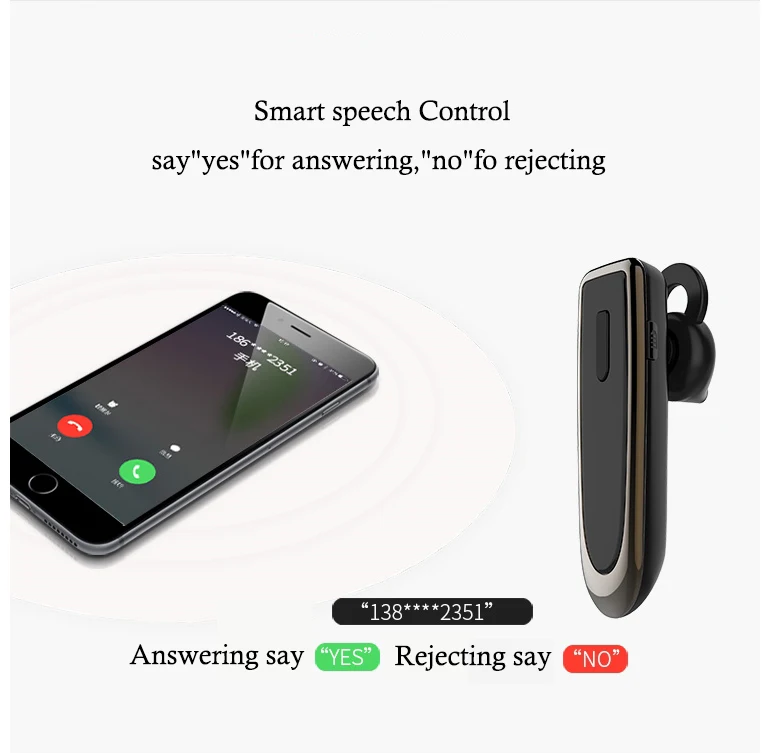 K21Bluetooth наушники беспроводные наушники головного телефона аккумулятор большой емкости вкладыши с микрофоном