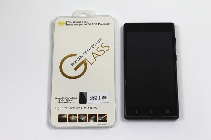 New Arrival Fashion 9H 2.5D Thin Front Phone Films For Senseit A109 Screen Protector Tempered Glass Film | Мобильные телефоны и
