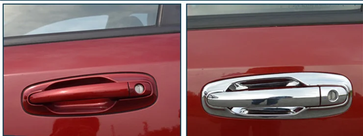 Хромированная крышка ручки двери автомобиля для Chevrolet Lacetti / Optra Estate Nubira 2004 2005 2006 2007