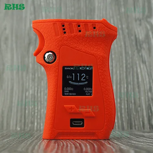red RHS силиконовый защитный чехол для правой руки/Чехол/чехол для Smok Mag 225W 13 цветов - Цвет: red