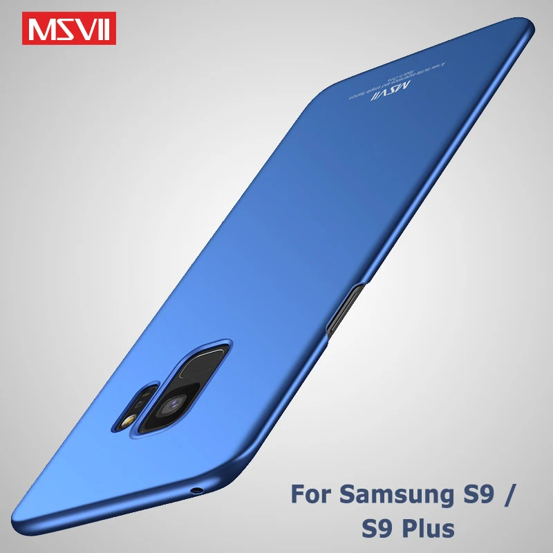 Msvii Чехлы для samsung Galaxy S9 чехол для samsung Galaxy S9 Plus тонкий PC задняя крышка Coque для samsung S9 S 9 Plus чехол s
