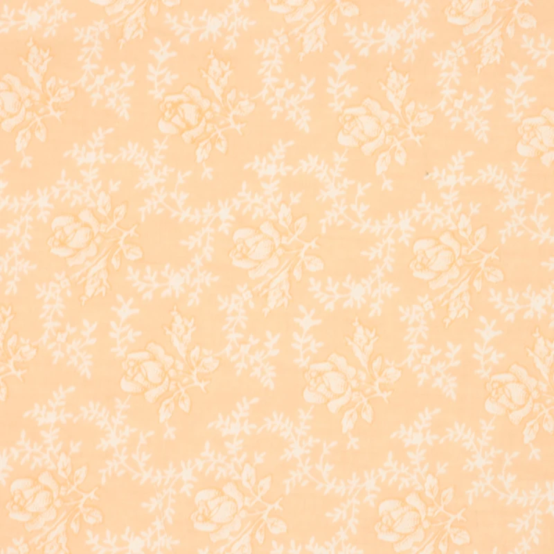 2017 6 шт./лот элегантный цветок розы хлопок Ткань лоскутное шитье Вышивание ручной