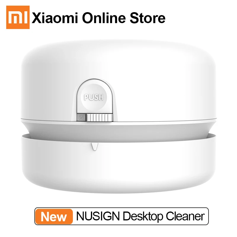 Xiaomi NUSIGN Настольный очиститель Мини Портативный Легкий Прочный очиститель для школы класса офиса Настольный пылесос