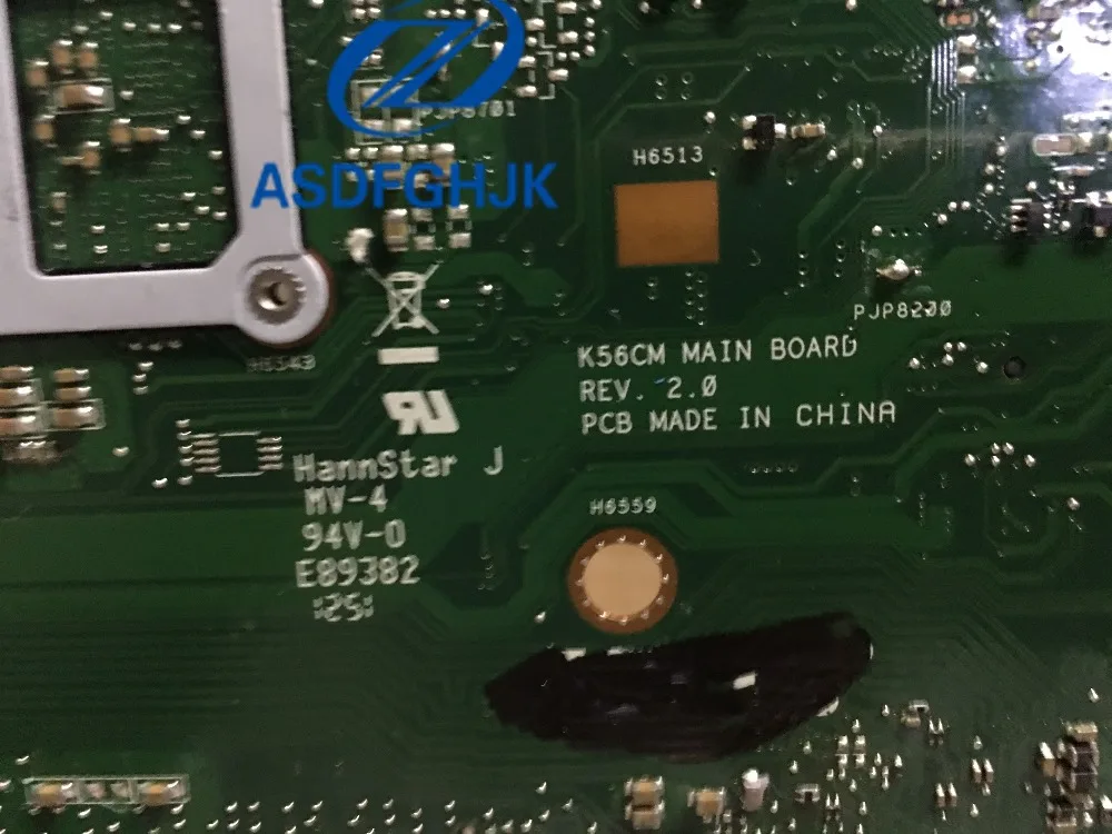 K56CM для ASUS K56CB A56C S550CM материнская плата ноутбука i5 GT635M 2 Гб тестирование 100%