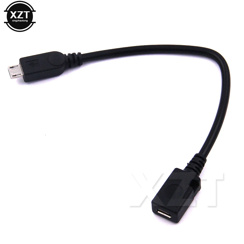 2 шт./лот Удлинительный кабель Micro USB для телефона 20 см HY1284 | Электроника