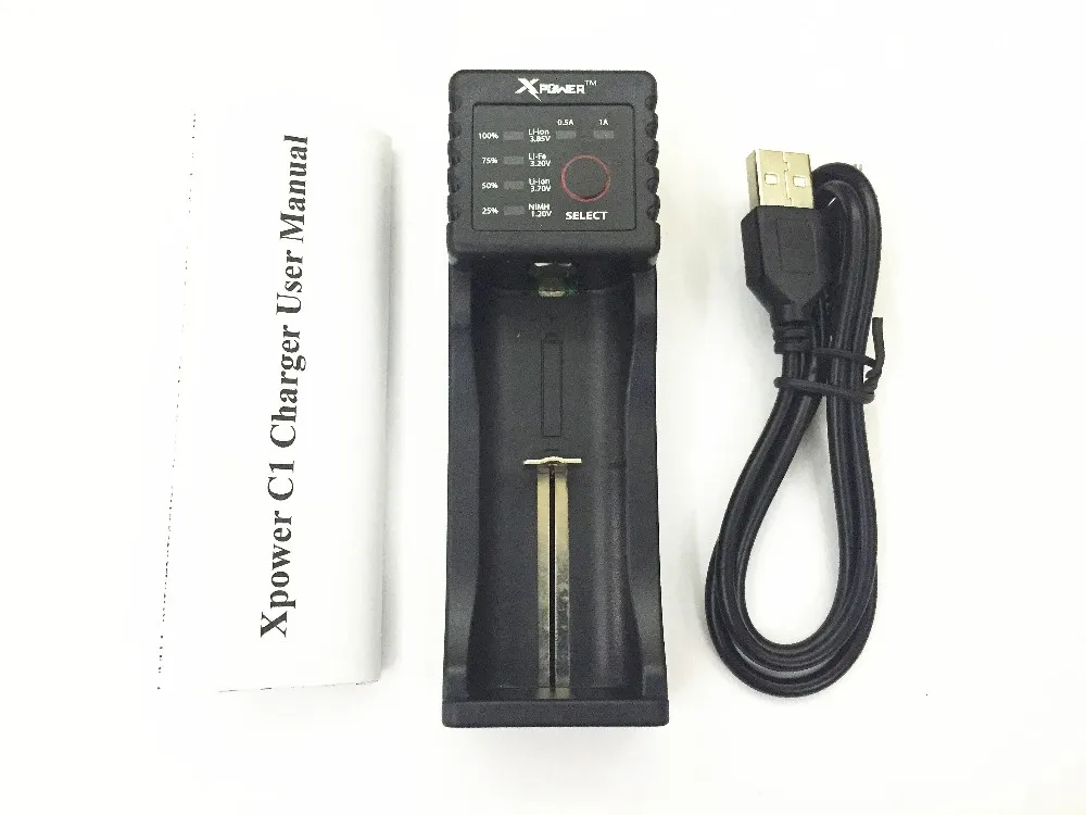 Xpower C1 Smart Универсальное зарядное устройство для аккумуляторов li-on Ni-MH Li-fe батарея power bank funtion vs xtar nitecore opus liitokala lii-100