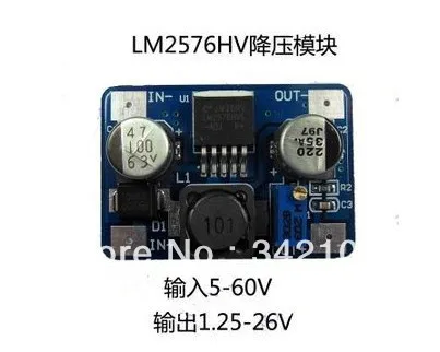 Бесплатная доставка! 10 шт. Бак модуль LM2576HV лампа 5 60 в вход 1 25 30 выходной датчик|sensor