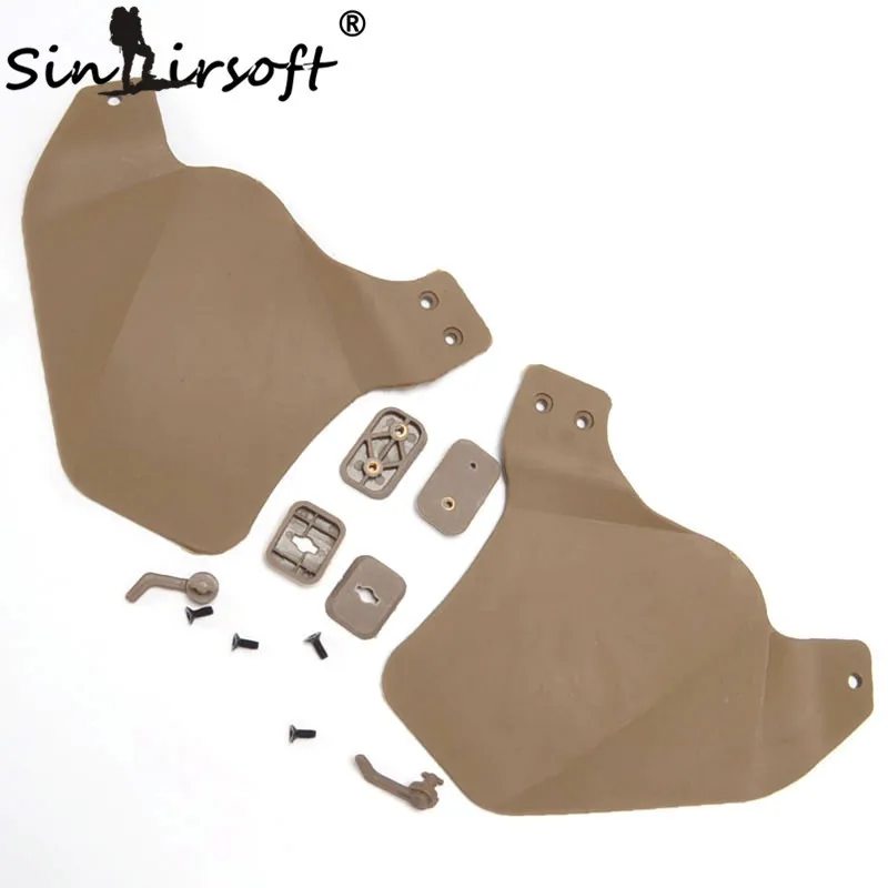 SINAIRSOFT страйкбола Спорт Up Armor боковая крышка для быстрого шлема рельса аксессуары