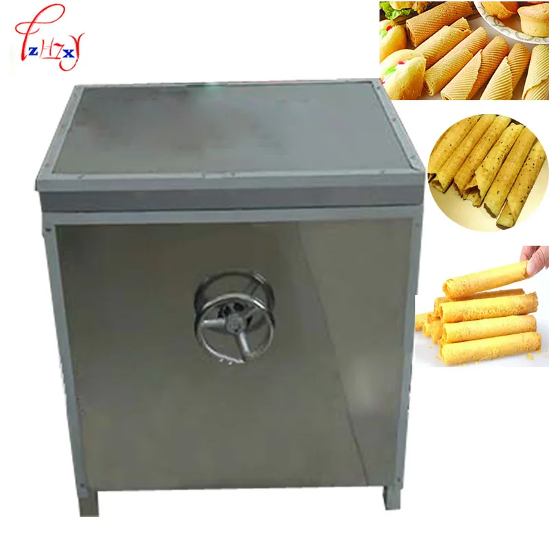 

Commercial egg rolls machine egg waffle maker gas type Crispy Fried egg roll maker 1pc