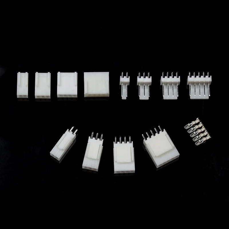 150 шт. интерфейсы для кабелей Dupont 2 54 мм 2/3/4/5Pin|Соединители| |