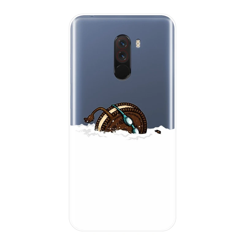 Задняя крышка для Pocophone F1 Xiaomi Redmi Note 6 Pro 5A Prime 5 4 4X Avocado Мягкий силиконовый чехол