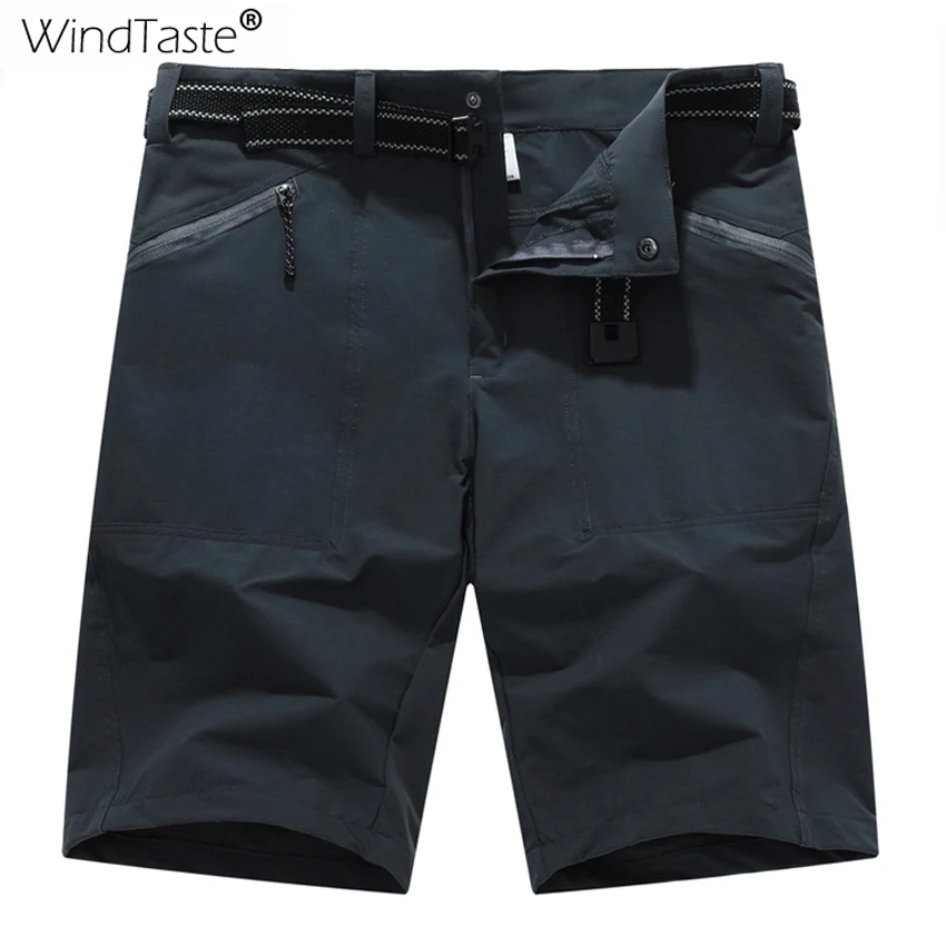 WindTaste летние мужские быстросохнущие дышащие походные шорты уличная спортивная одежда отслеживание рыбы во время рыбалки спортивные мужские короткие брюки KA121