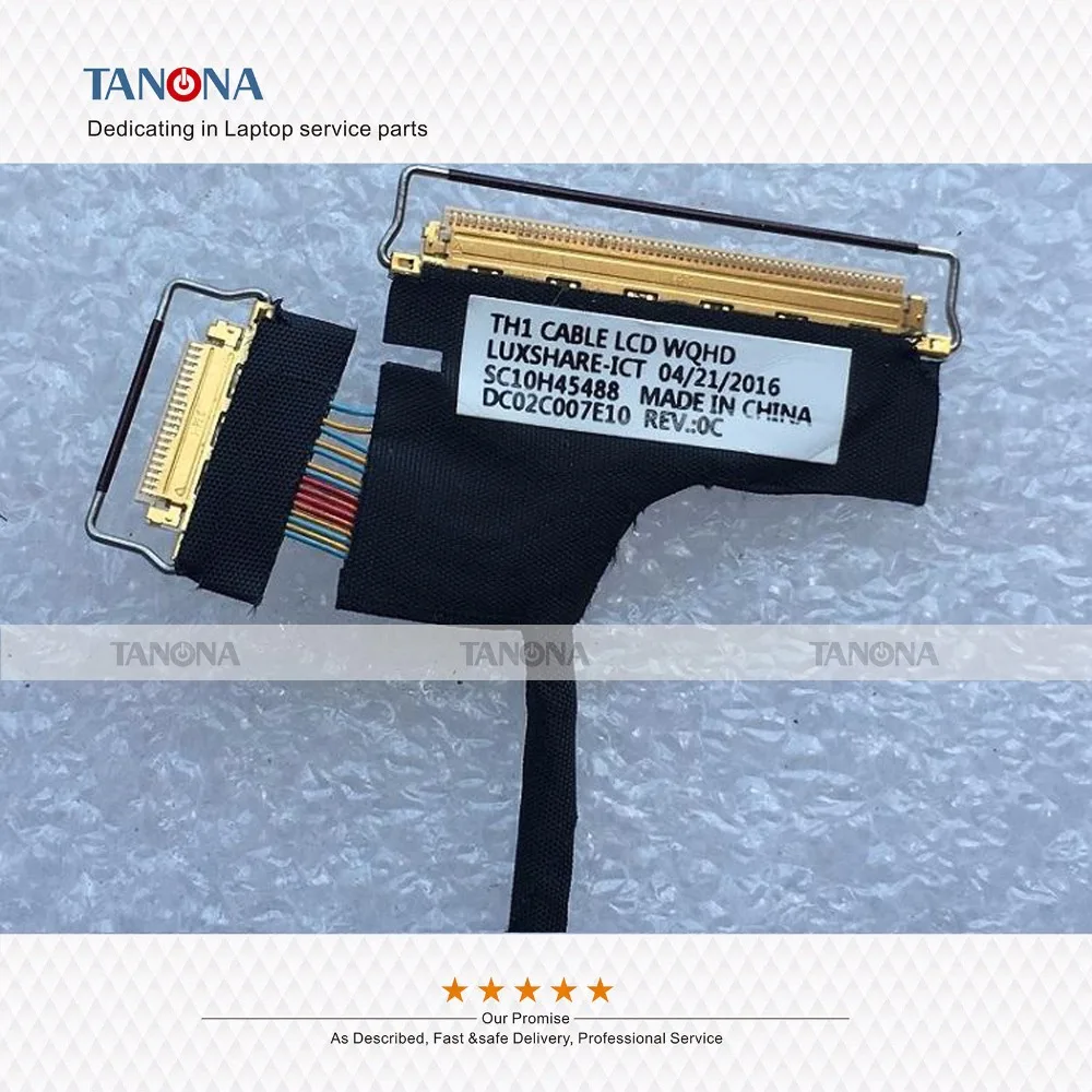 Оригинальный новый для Lenovo ThinkPad T460S 3K Панель ЖК WQHD LVDS кабель 2560*1440 экран DC02C007E10 00UR903