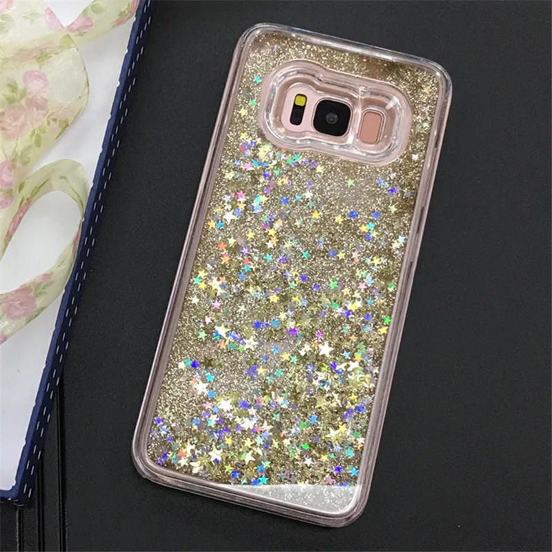 Glitter Liquid Case For Samsung Grand Prime A5 A7 J5 J7 2016 Cover Galaxy Core Hard Coque Etui Capinhas |