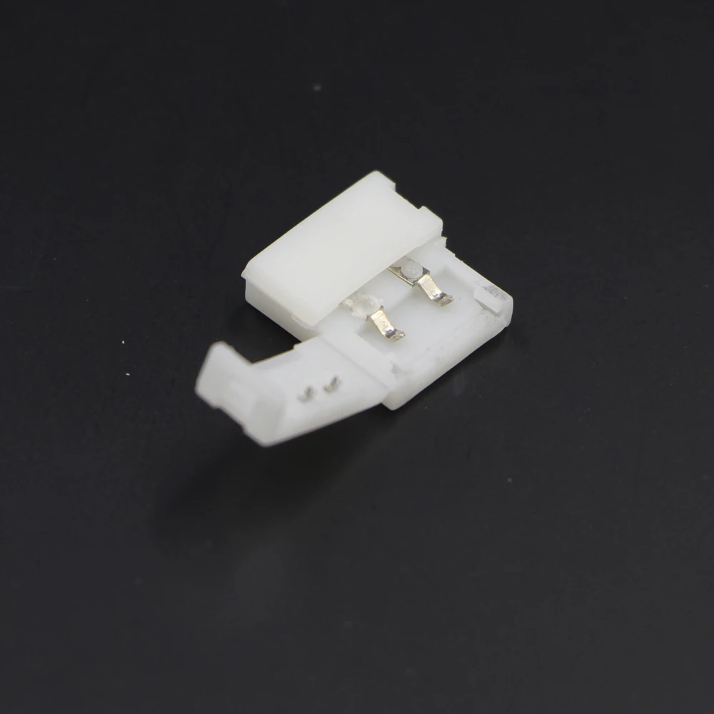 1 шт. 2Pin 4pin 8 мм 10 12 RGB RGBW одноцветная печатная плата с зажимом для подключения