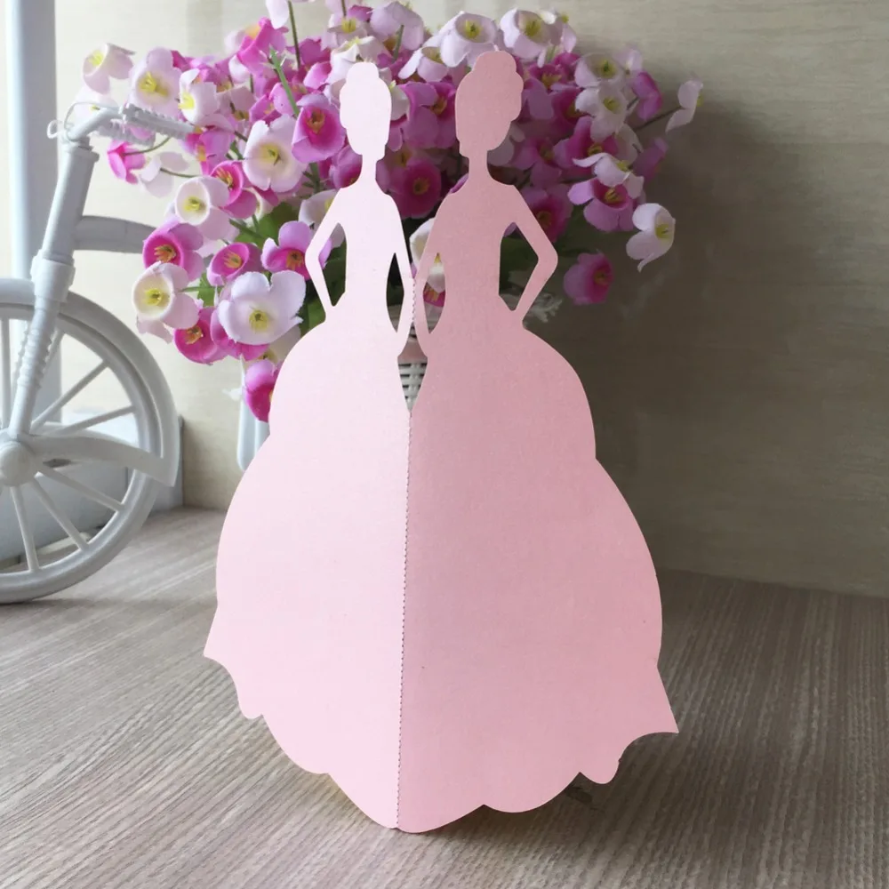 30 шт. свадебные пригласительные открытки с изображением красивой девушки на 15 й 16