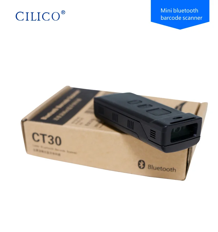 Free Shipping New Updated Mini CT30 Wireless Bluetooth Barcode Scanner for iphone 6 Plus Android Windows | Компьютеры и офис