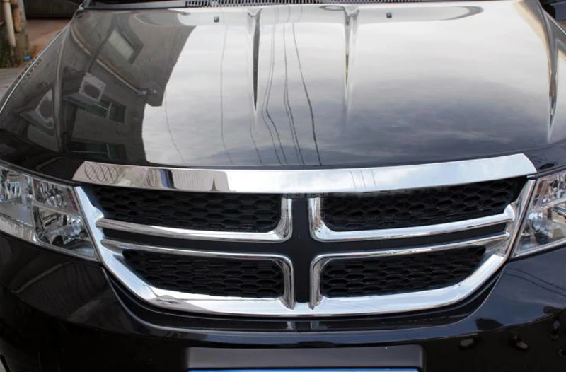 Накладки на передние и капоты из нержавеющей стали 1 шт. для Dodge Journey Fiat freeont 2009