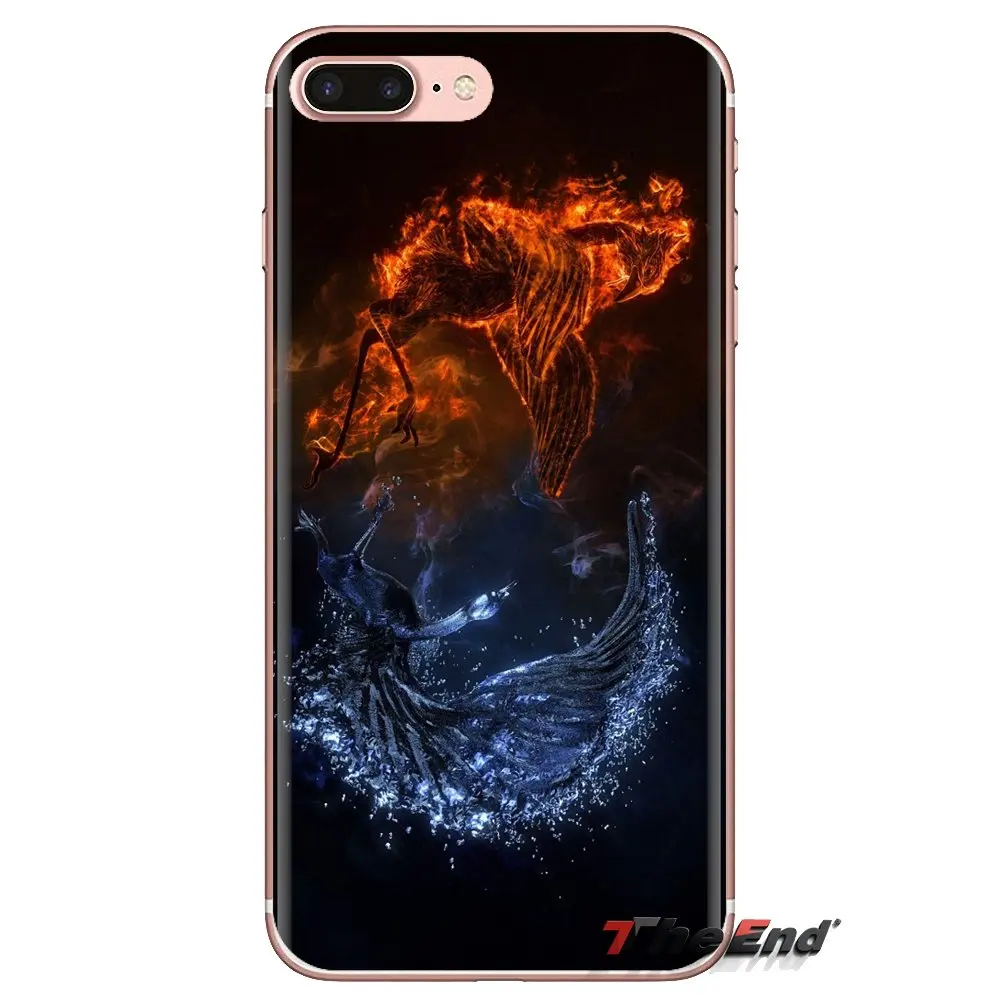 Water and Fire art Wallpapers Soft Transparent Cases Covers For Samsung Galaxy A3 A5 A7 A9 A8 Star A6 Plus 2018 2015 2016 2017 |