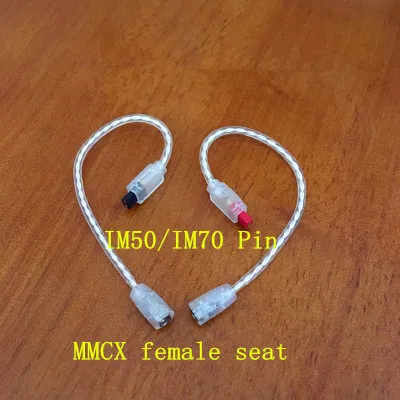 Пользовательские Mmcx мама до 0,78 мм/im50/ie80 pin - Цвет: mmcx to im50