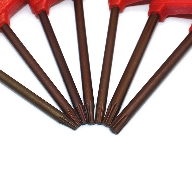 Ключ шестигранный T6/T7/T8/T9/T10/T15/T20 стандартный Torx для держателя инструментов с ЧПУ