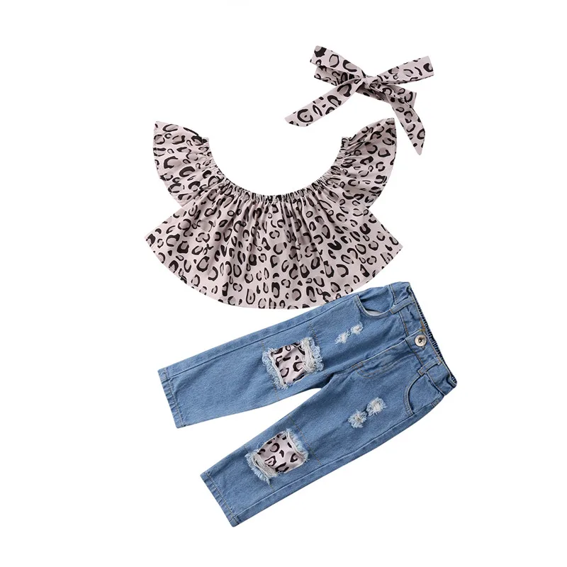 3 шт. детский летний комплект из топа и повязки на голову|girl clothes set|girls clothingclothes set |