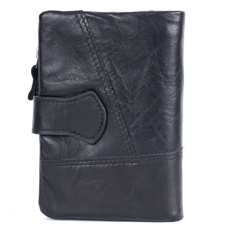 Портмоне мужское из 100% натуральной кожи в стиле ретро|wallet card holder|card holder for menbrand men