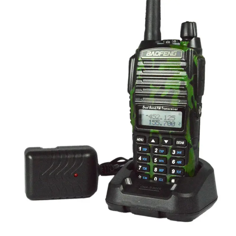 

Рация BaoFeng UV-82 Talkie UHF VHF Dual Band UV5R CB Radio 128CH VOX Flashlight Dual Display FM Transceiver для охоты