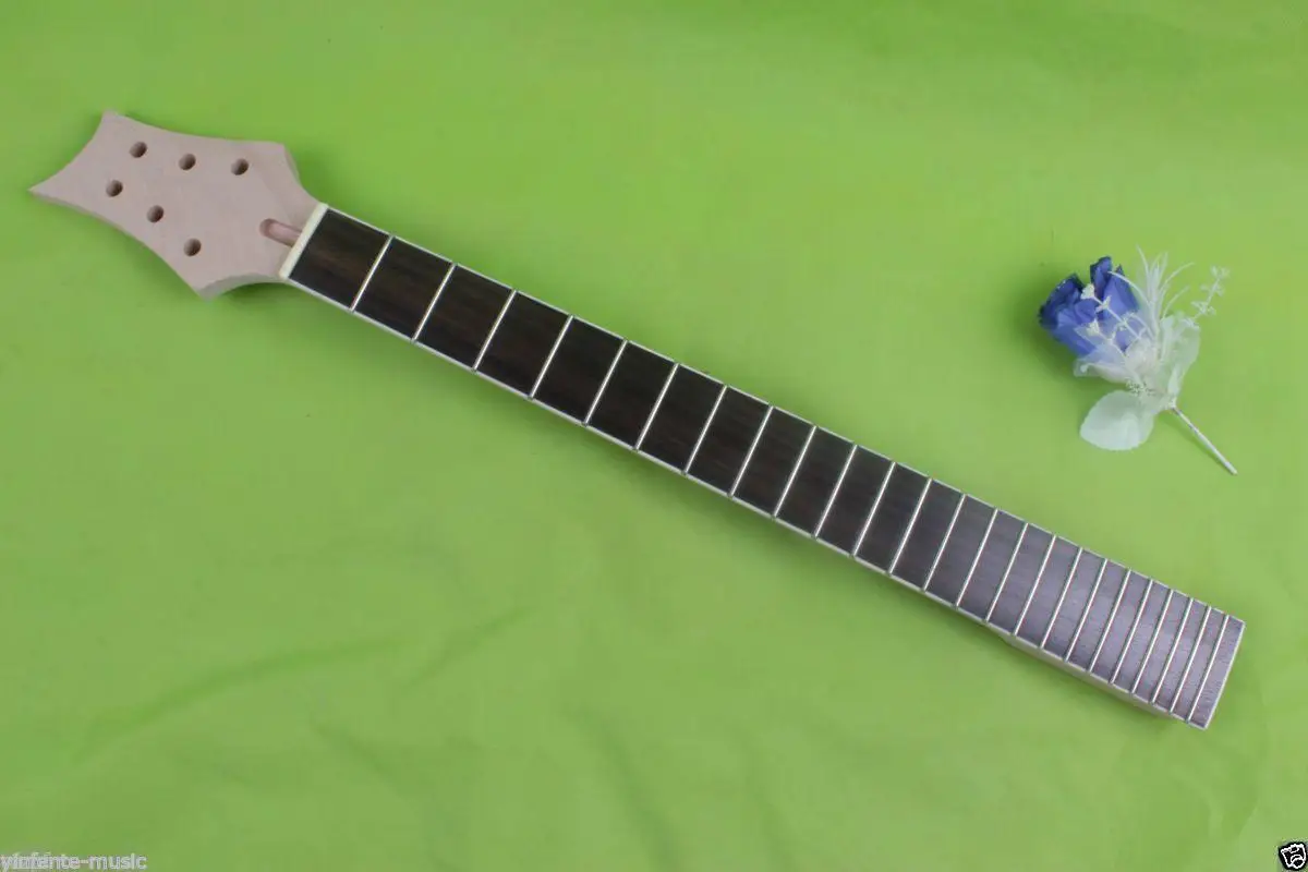 Электрогитара для шеи из твердой древесины 1 шт. 24 лада 25 &quot# P02|24 fret|electric guitar neckguitar