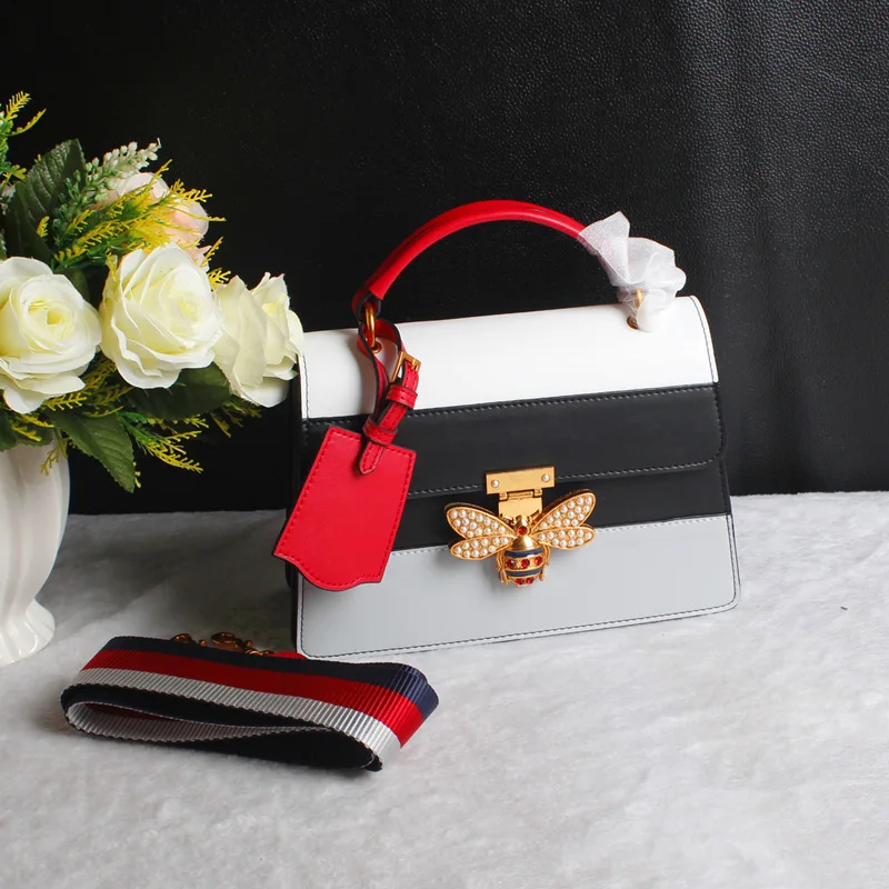 Новый Bolsa feminina 2018 роскошные сумки женские дизайнерские алмазы пчелы Засов спилок