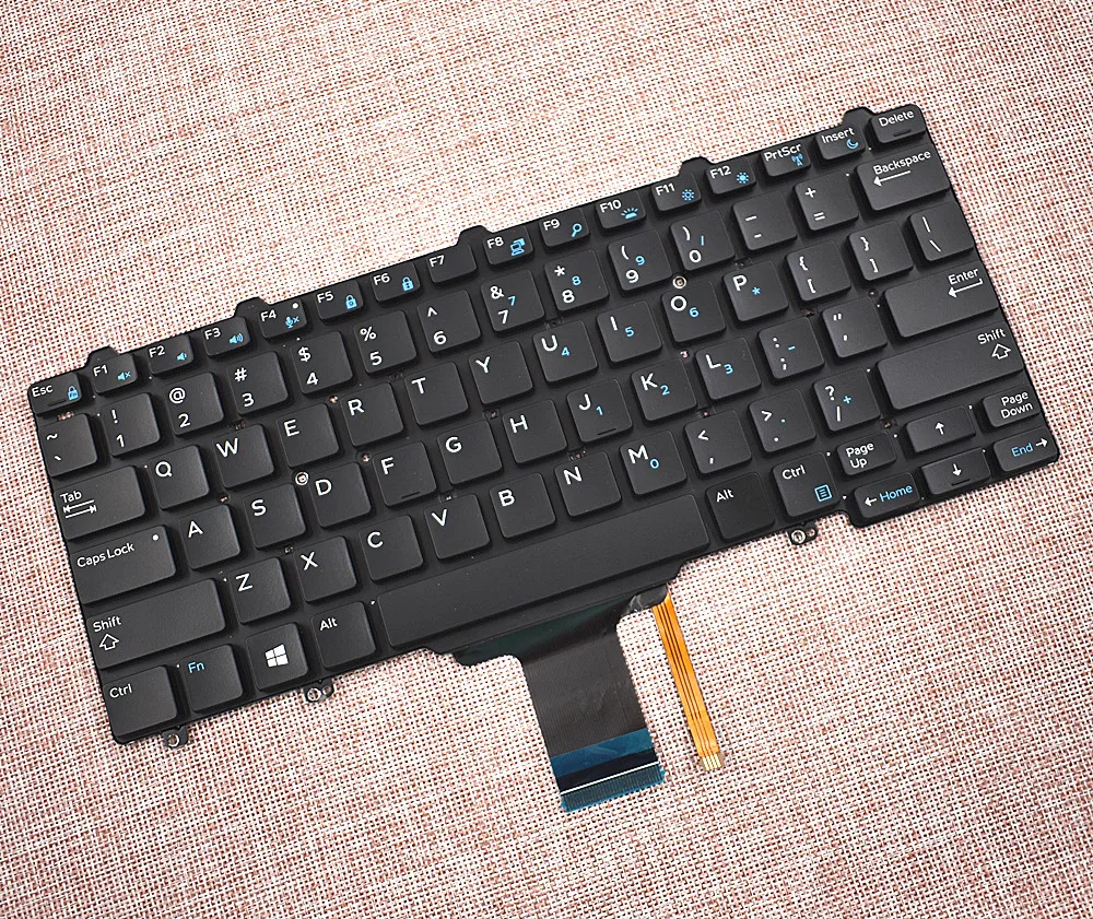 Клавиатура для ноутбука для нового Dell Latitude E7250 E5250 с подсветкой 3P2DR