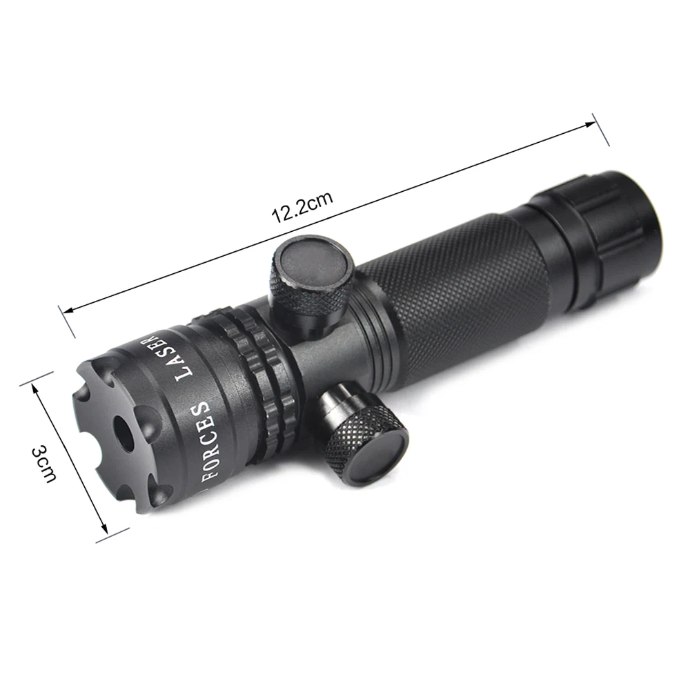 Высококачественный Тактический охотничий зеленый лазерный прицел из