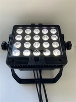 6 pieces outdoor building projector uplights 20pcs 10w rgbw 4in1 led mini city color wash light