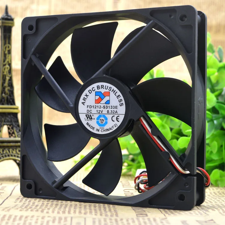 Бесшумный вентилятор для охлаждения ARX DC FD1212 S3133E 12 В 0 32 А|silent cooling fan|cooling fancooling fan