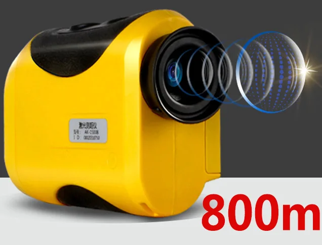 Лазерный измеритель расстояния телескоп лазерный дальномер 6X 800 м измерительная