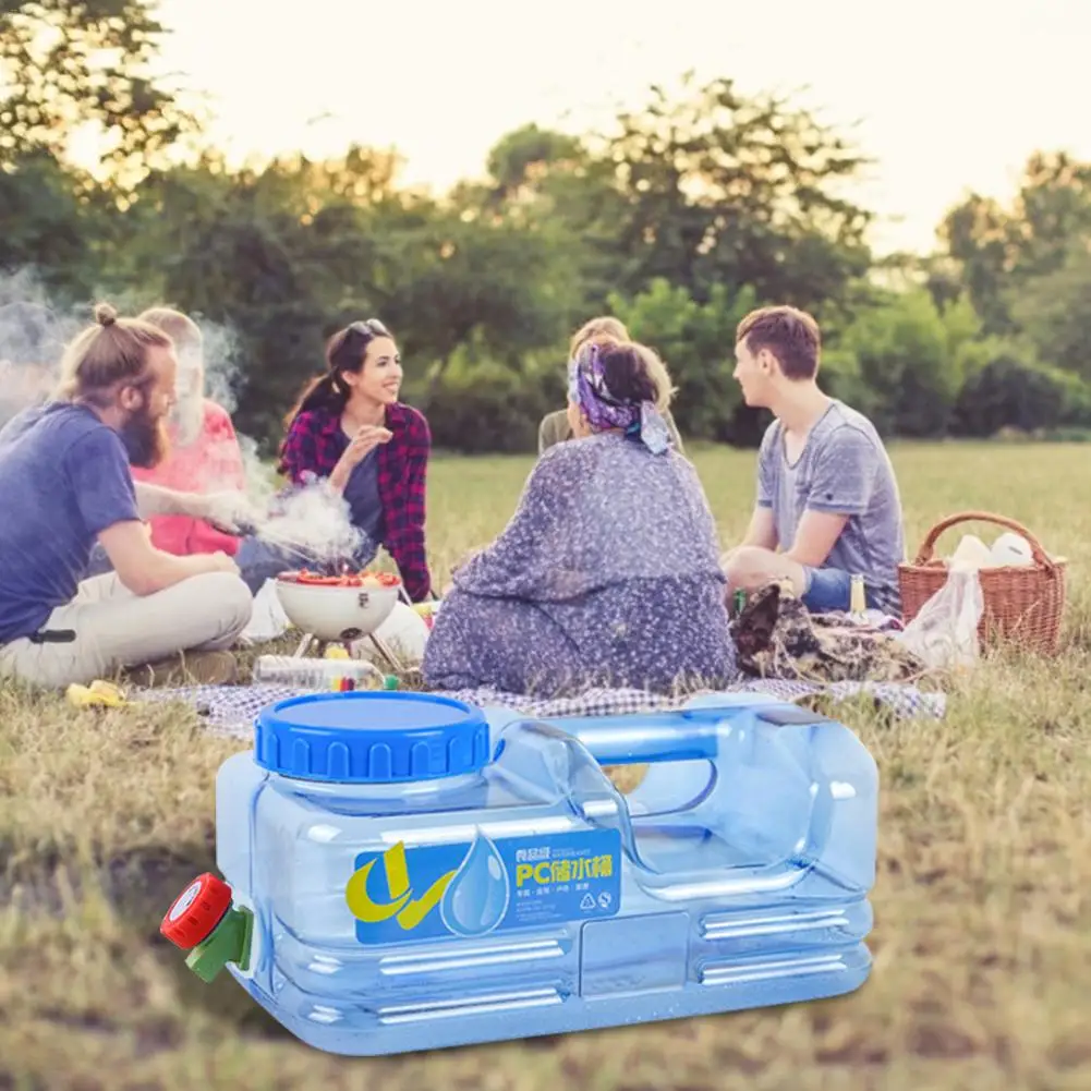 5L автомобильное ведро PC BPA-Free многоразовые пластиковые бутылки для воды галлон замена бутылки для воды защелкивающаяся крышка Анти Всплеск кувшин контейнер