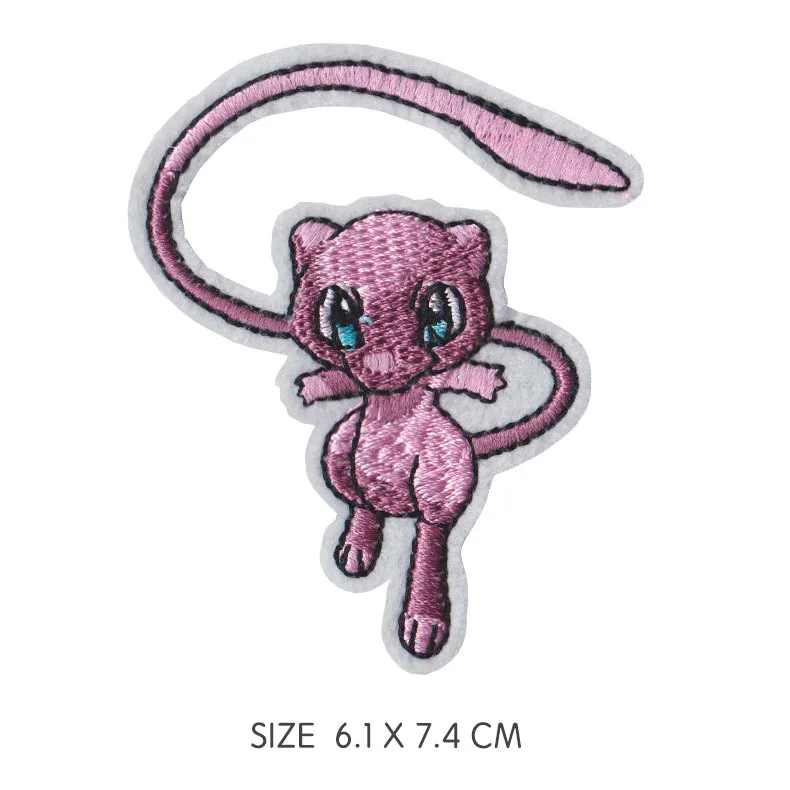 23 Мультфильм покебол Пикачу аниме логотип команды Железный На Патчи UMBREON фильм игра серии косплей костюм вышитые вдохновленные Parches - Color: 23