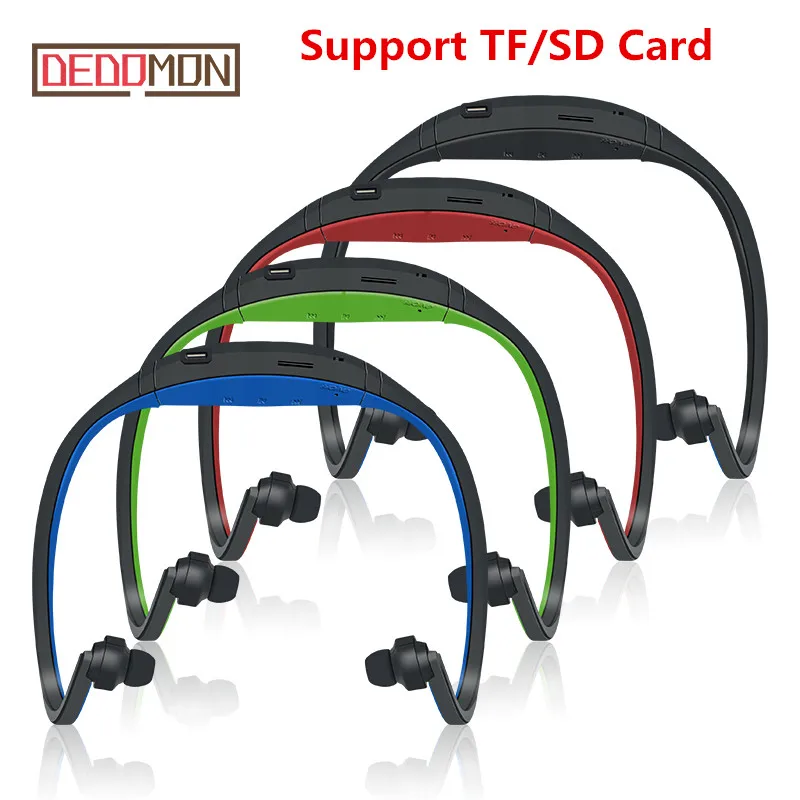 Спортивные Bluetooth наушники S9 с поддержкой TF/SD карты беспроводные функцией Hands free