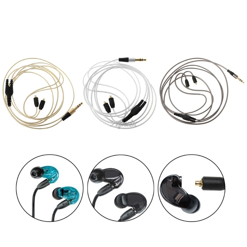 Кабель OOTDTY MMCX для Shure SE215 SE315 SE535 SE846 кабель наушников шнур xiaomi iphone Android|Аксессуары