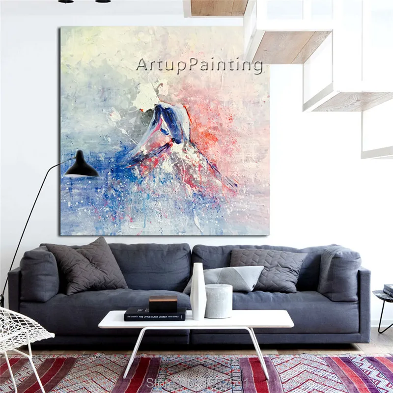 Ручная роспись на холсте Масляные картины ручная работа настенные