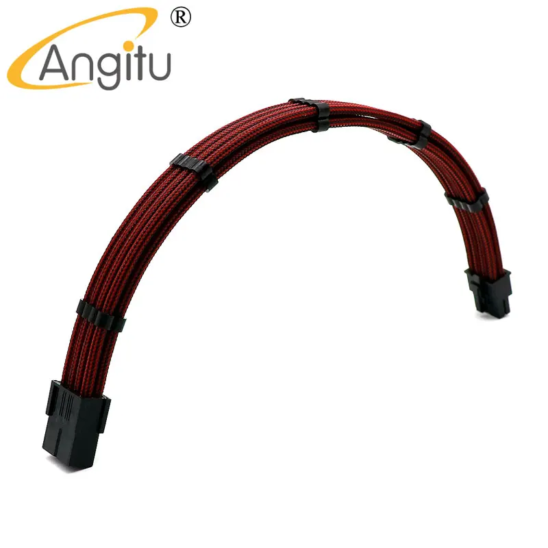 Индивидуальный заказ 180 градусов GPU 8Pin PCI E папа мама удлинитель питания + 5 шт.