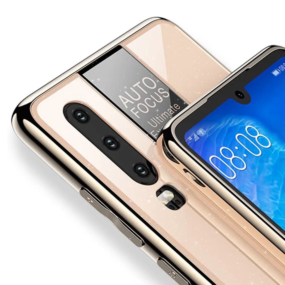 Зеркальный стеклянный чехол для Huawei P30 P20 P10 Pro роскошный защитный Mate 20 Mate10 Nova4 |