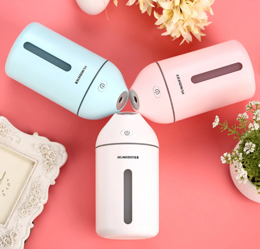 320ML Ultrasonic Aromatherapy Essential Oil Aroma Diffuser Cool Mist Humidifier Car With LED Lights Air USB | Бытовая техника