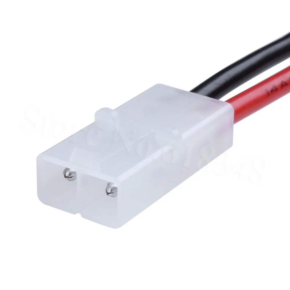 10x HXT 4mm to Female Tamiya Connector Plug Adapter With 14AWG Silicone Wire Cable 1.96&quot 50mm For RC Charger ESC Electric Motor | Игрушки