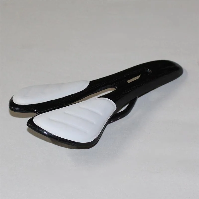 Новое поступление 3 К углерода Волокно седло велосипеда Пояса из натуральной