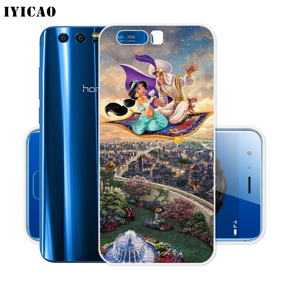 Мягкий силиконовый чехол IYICAO для Huawei Y9 Y7 Y6 Prime 2018 Honor 8C 8X 8 9 10 Lite 7X 7C 6A 7A Pro 2019 |