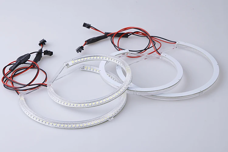 Ультра яркий SMD белый светодиодный ангельские глазки 1600LM 12V halo ring kit для BMW E53 X5 1999
