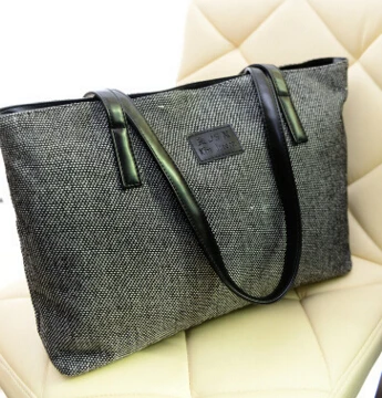 Холщовая Сумка на плечо для колледжа большая сумочка студенток|canvas shoulder bag|hand